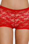 Zivame Low Rise Full Coverage Boyshorts - Barbados Cherry — thumbnail 7